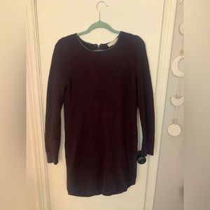 Plum Loft Sweater Dress